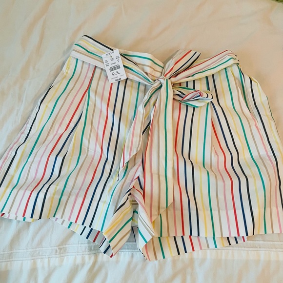 J crew bow front tie shorts - Picture 3 of 6